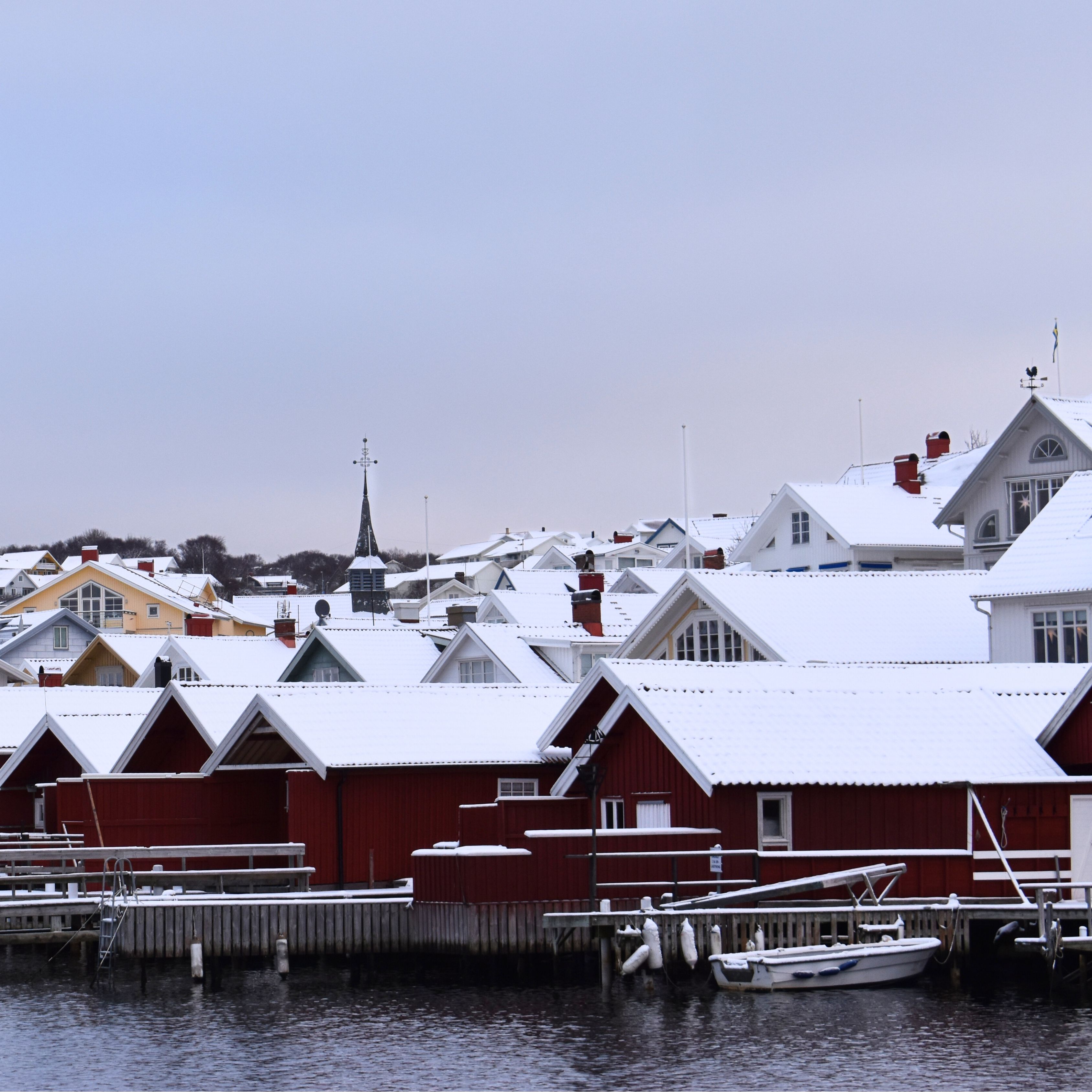 Vinter i Hunnebostrand